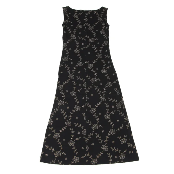 K OF KRIZIA Floral Patterned Sleeveless Dress K-173954_010