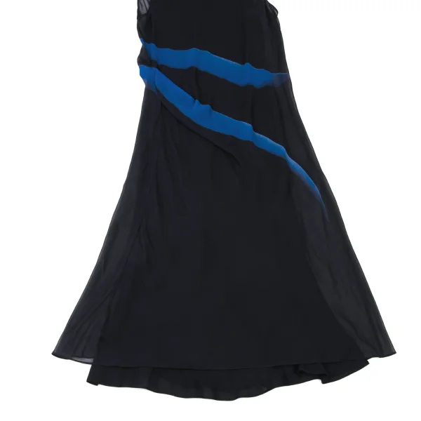 Calvin Klein Graphic Print Silk Chiffon Sleeveless Dress K-173956_006