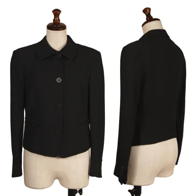 DONNA KARAN Wool Rayon Jacket