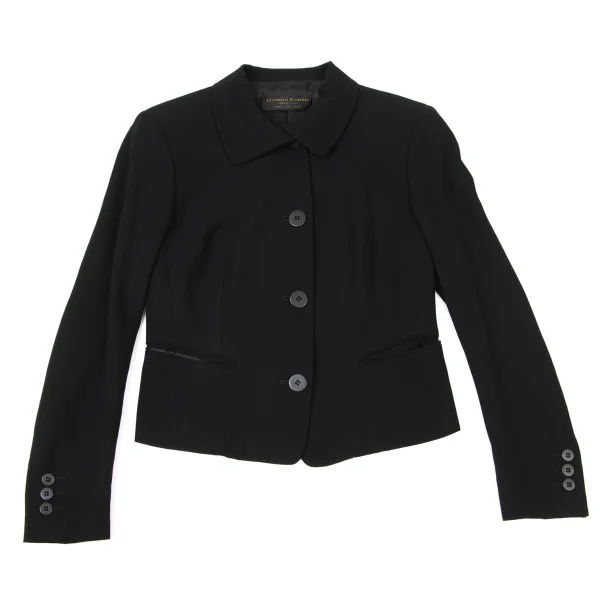 DONNA KARAN Wool Rayon Jacket K-173958_002