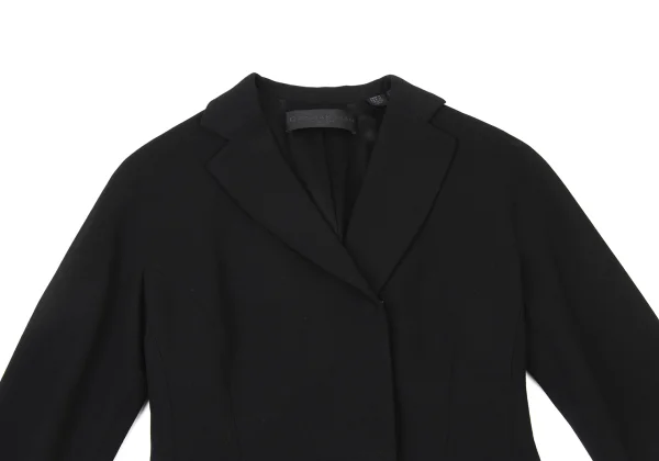 DONNA KARAN Wool Curve Switching Jacket K-173959_003