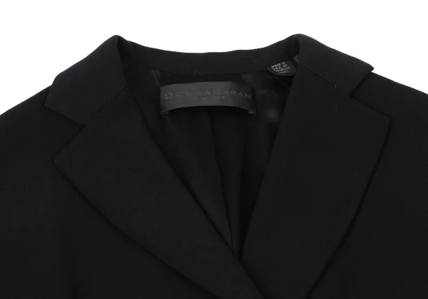 DONNA KARAN Wool Curve Switching Jacket K-173959_004