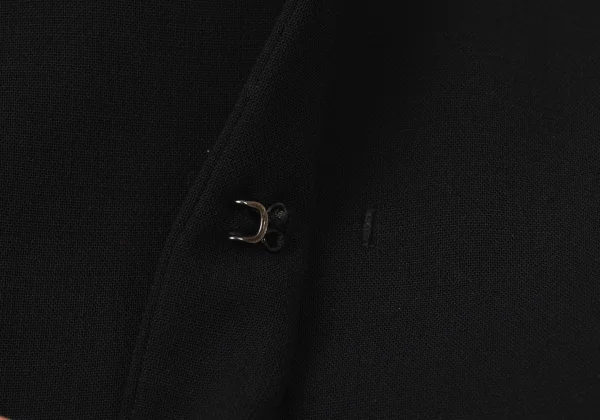 DONNA KARAN Wool Curve Switching Jacket K-173959_008