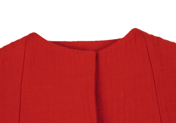 DONNA KARAN Wool Hook No Collar Jacket K-173961_004