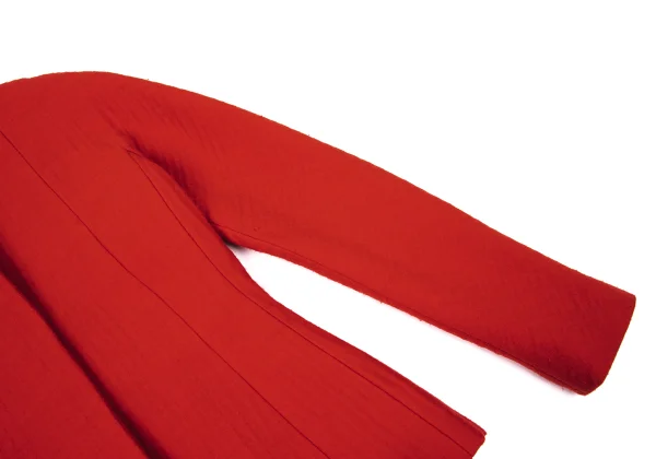DONNA KARAN Wool Hook No Collar Jacket K-173961_005