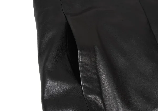 DONNA KARAN NEW YORK Leather Sleeveless Down Jacket K-173965_009