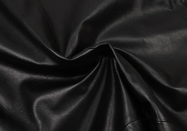DONNA KARAN NEW YORK Leather Sleeveless Down Jacket K-173965_014