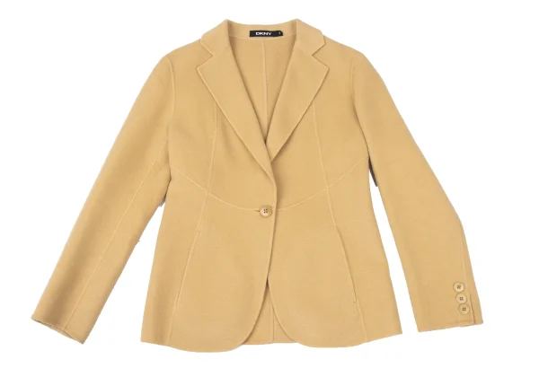 DKNY Angola Blended Switching Wool Jacket K-173966_002
