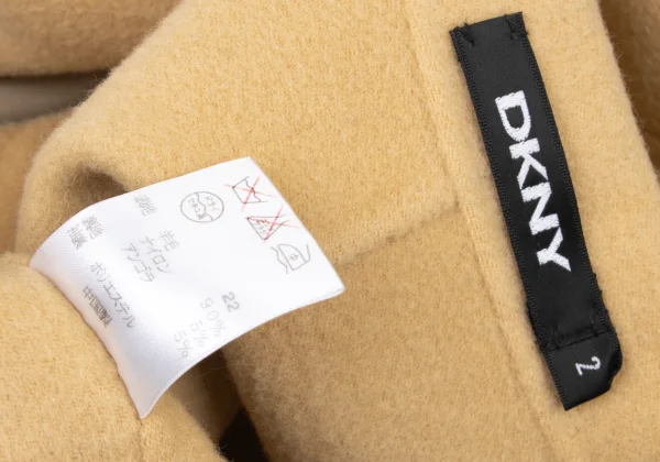 DKNY Angola Blended Switching Wool Jacket K-173966_018