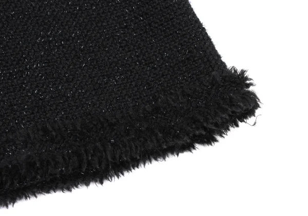 Harrods Fringe Taping Lame Tweed Skirt K-173969_006