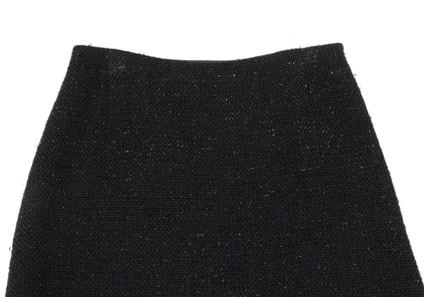 Harrods Fringe Taping Lame Tweed Jacket & Skirt K-173970_014