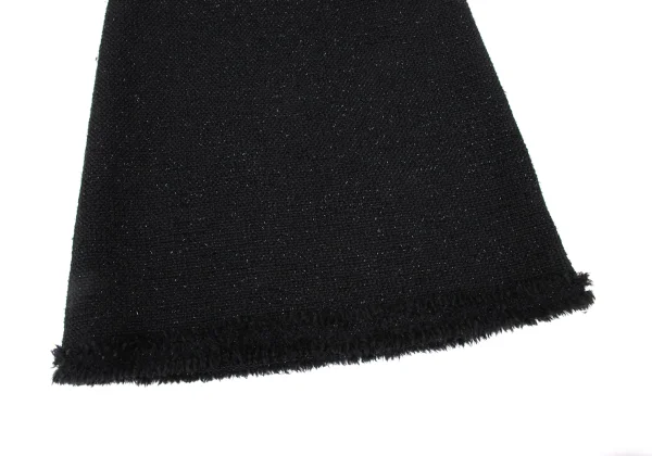 Harrods Fringe Taping Lame Tweed Jacket & Skirt K-173970_016