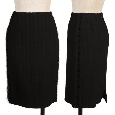 EPOCA Wool Side Line Knit Skirt
