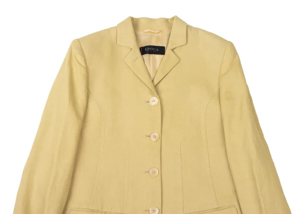 EPOCA Linen Tailored Jacket K-173976_003