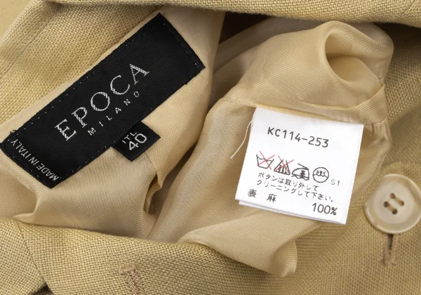 EPOCA Linen Tailored Jacket K-173976_014