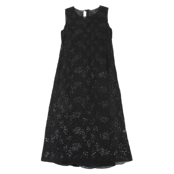 Calvin Klein Silk Bead Embellished Sleeveless Dress K-173977_002