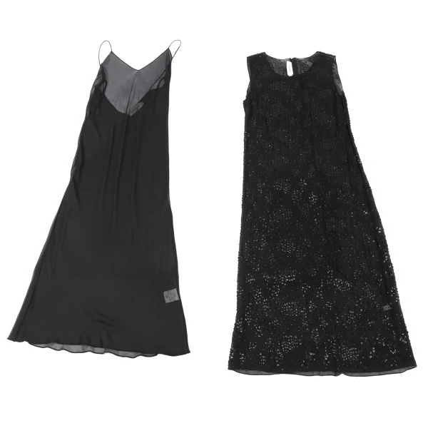Calvin Klein Silk Bead Embellished Sleeveless Dress K-173977_009