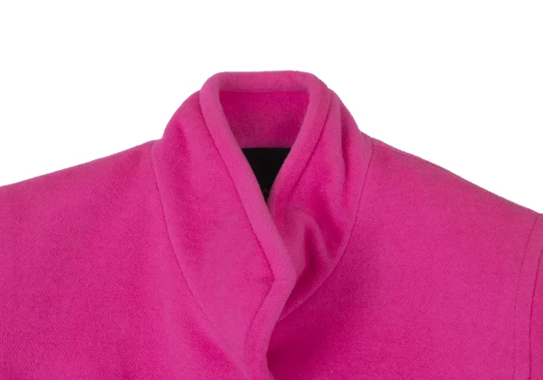 DONNA KARAN Angora Wool Stand Collar Jacket K-173978_004