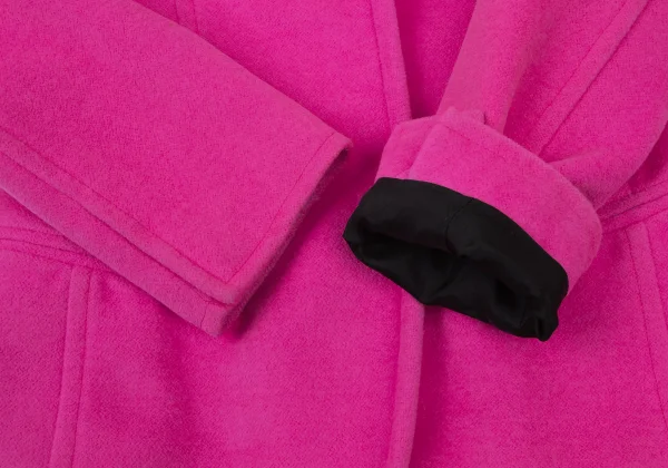 DONNA KARAN Angora Wool Stand Collar Jacket K-173978_006