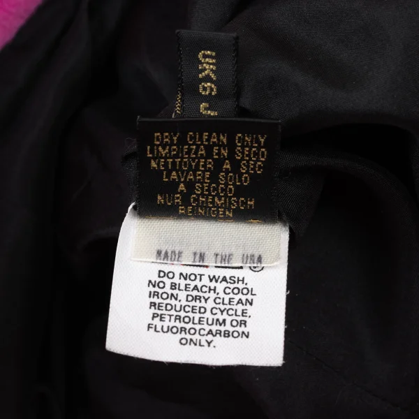 DONNA KARAN Angora Wool Stand Collar Jacket K-173978_014