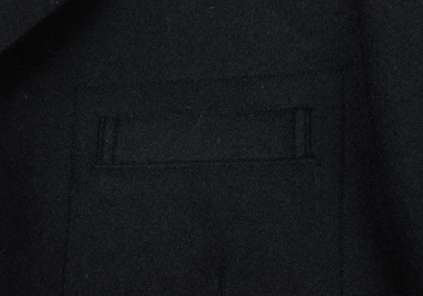 Yohji Yamamoto POUR HOMME Wool Felt Cutting Pocket Design Jacket K-173981_005