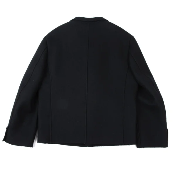 Yohji Yamamoto POUR HOMME Wool Felt Cutting Pocket Design Jacket K-173981_011