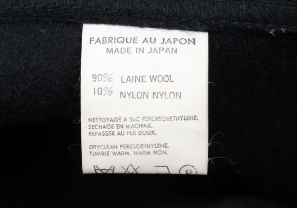 Yohji Yamamoto POUR HOMME Wool Felt Cutting Pocket Design Jacket K-173981_014