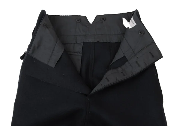 Yohji Yamamoto POUR HOMME Wool Felt Cutting Suspenders Button Pants K-173982_005