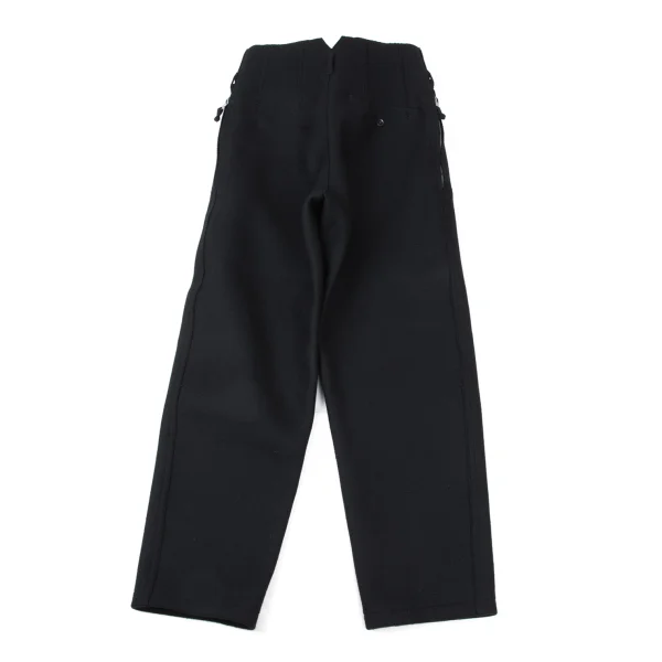 Yohji Yamamoto POUR HOMME Wool Felt Cutting Suspenders Button Pants K-173982_009