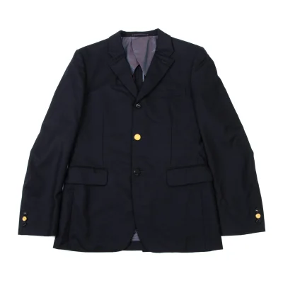 COMME des GARCONS HOMME PLUS Button Detail Tailored Jacket