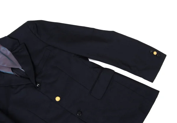 COMME des GARCONS HOMME PLUS Button Detail Tailored Jacket K-173984_008