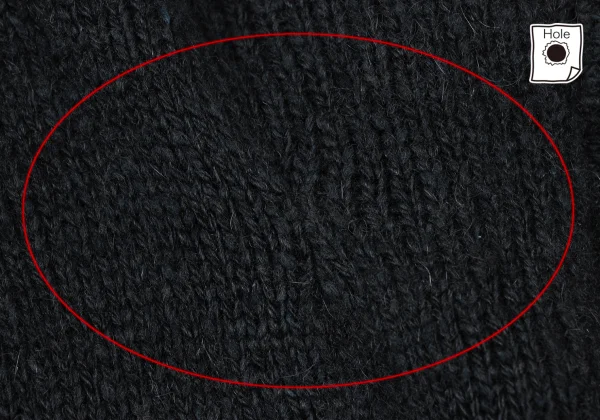 COMME des GARCONS HOMME Wool Rib Knit Sweater K-173991_003