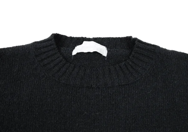 COMME des GARCONS HOMME Wool Rib Knit Sweater K-173991_004
