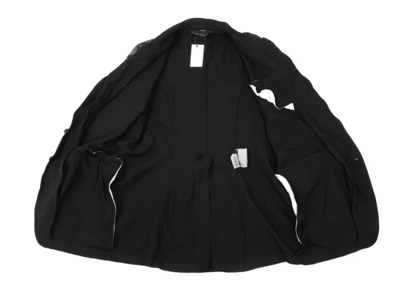 BLACK COMME des GARCONS Camouflage Sleeve Switching Dyed Jacket K-173992_012