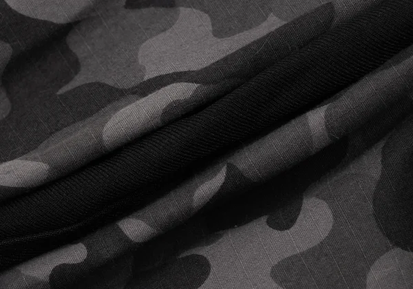 BLACK COMME des GARCONS Camouflage Sleeve Switching Dyed Jacket K-173992_015
