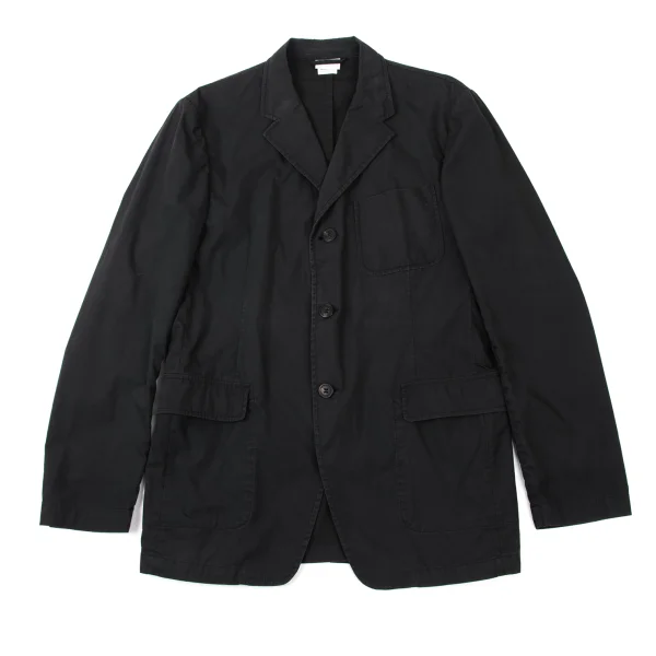 DRIES VAN NOTEN Cotton Tailored Jacket Black S-M K-173995_001