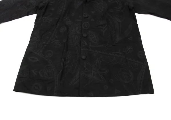 ASHA BY MDS Cotton Graphic Embroidery Jacket K-173998_010