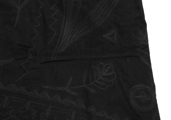 ASHA BY MDS Cotton Graphic Embroidery Jacket K-173998_011