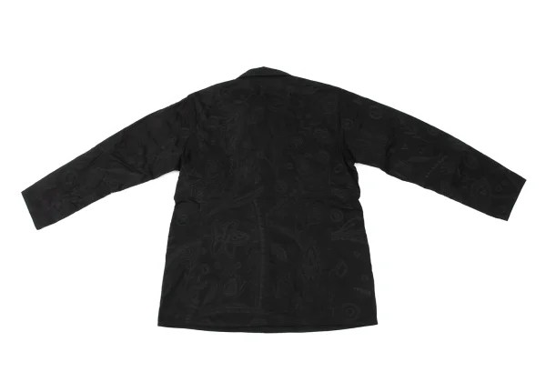 ASHA BY MDS Cotton Graphic Embroidery Jacket K-173998_013