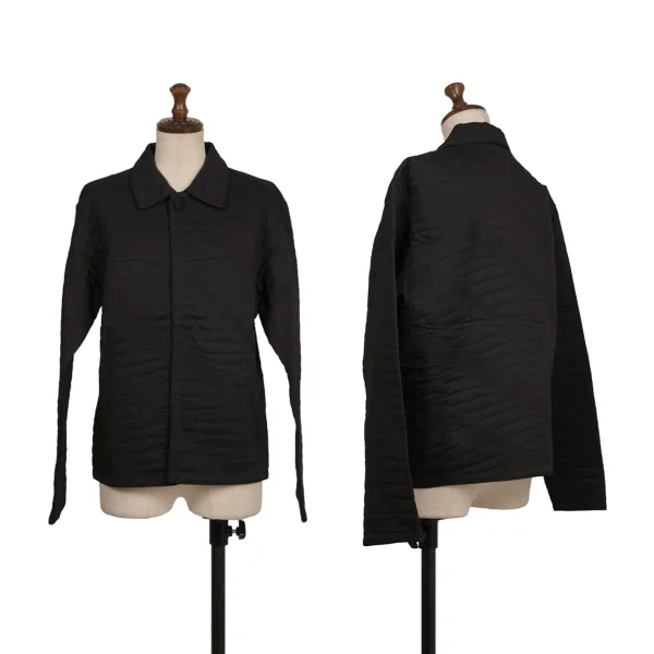 ASHA BY MDS Graphic Embroidery Cotton Jacket Black M K-173999_001