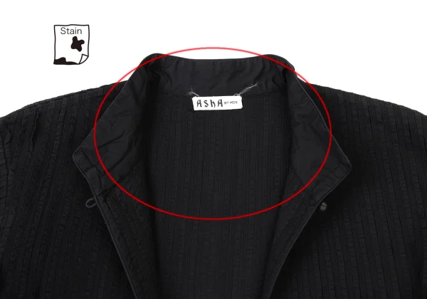 ASHA BY MDS Stitch Pleats Stand Collar Cotton Jacket K-174000_006