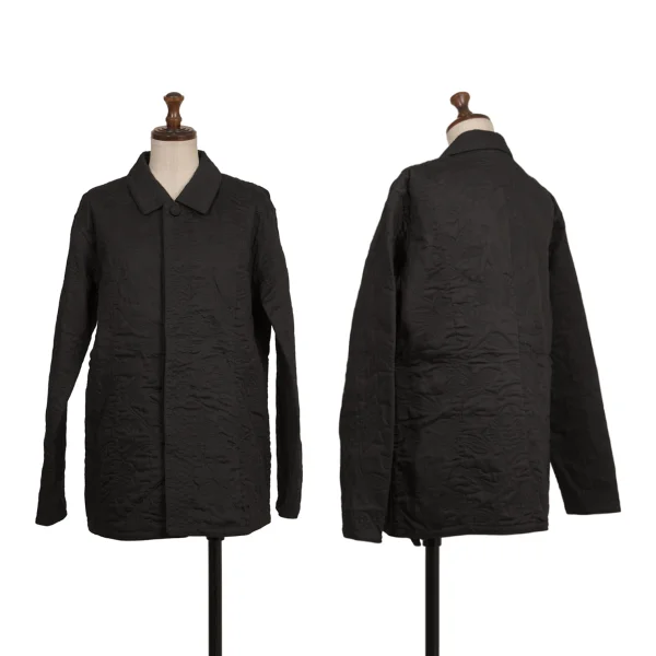 ASHA BY MDS Floral Embroidery Cotton Jacket Black M K-174001_001