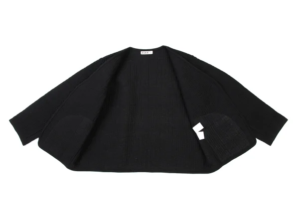 ASHA BY MDS Stitch Cotton No Collar Jacket K-174002_009
