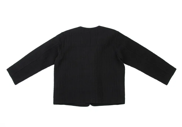 ASHA BY MDS Stitch Cotton No Collar Jacket K-174002_010