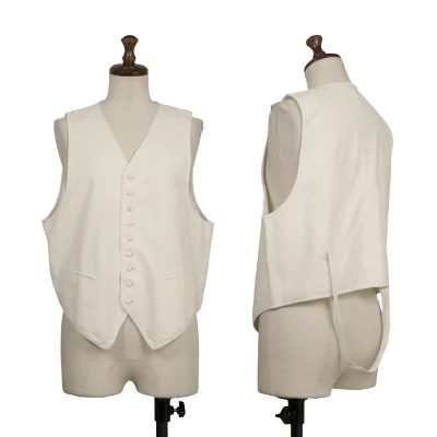 ASHA BY MDS Motif Embroidery Cotton Vest