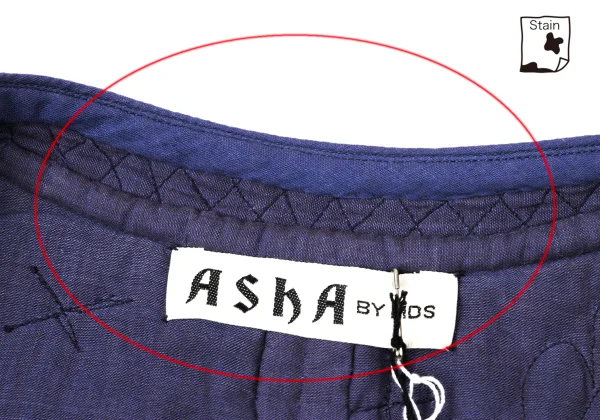 ASHA BY MDS Hand Stitch Cotton Stand Collar Vest K-174004_015