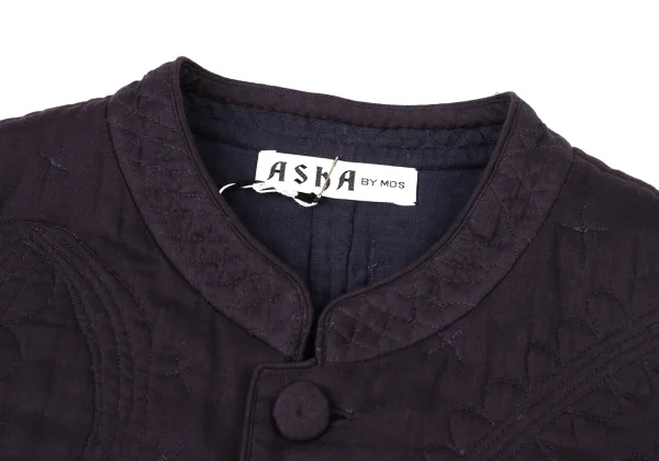 ASHA BY MDS Hand Stitch Cotton Stand Collar Vest K-174005_004