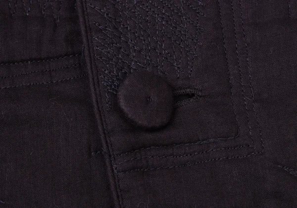 ASHA BY MDS Hand Stitch Cotton Stand Collar Vest K-174005_008