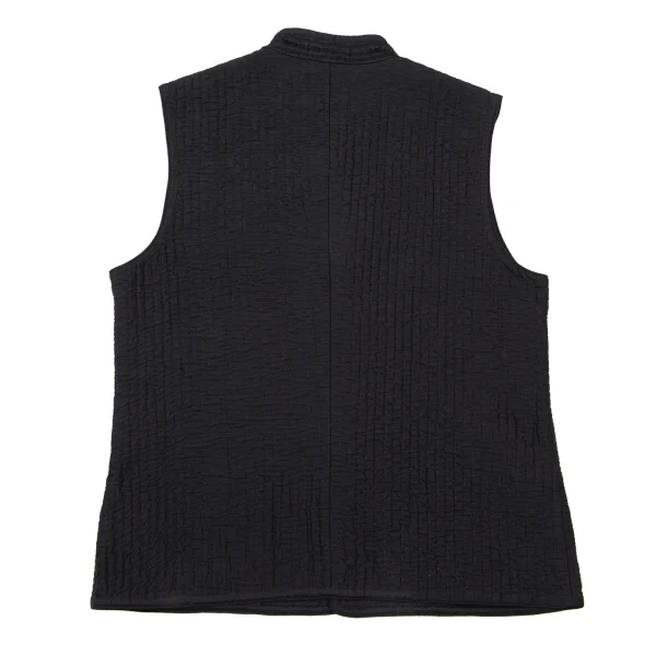 ASHA BY MDS Silk Stitch Stand Collar Vest K-174006_010
