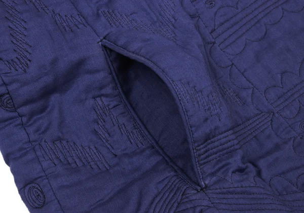 ASHA BY MDS Embroidered Cotton Long Coat K-174009_012